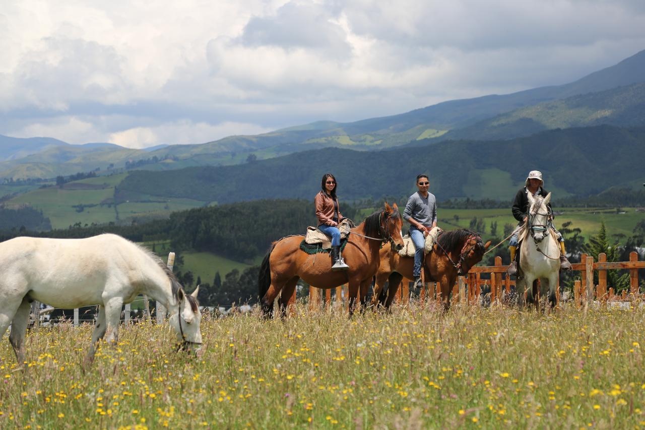 Hosteria Loma Larga Cayambe Dış mekan fotoğraf